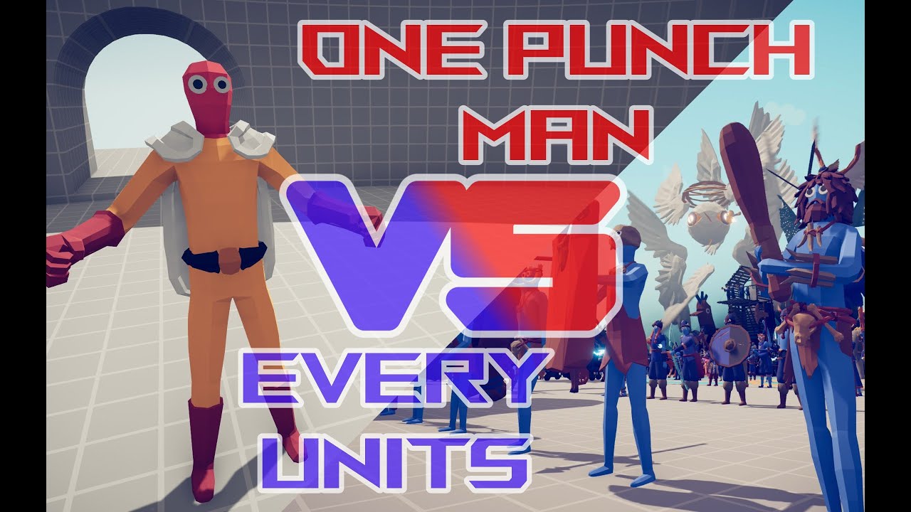 ワンパンマン VS 全チーム | Totally Accurate Battle Simulator TABS