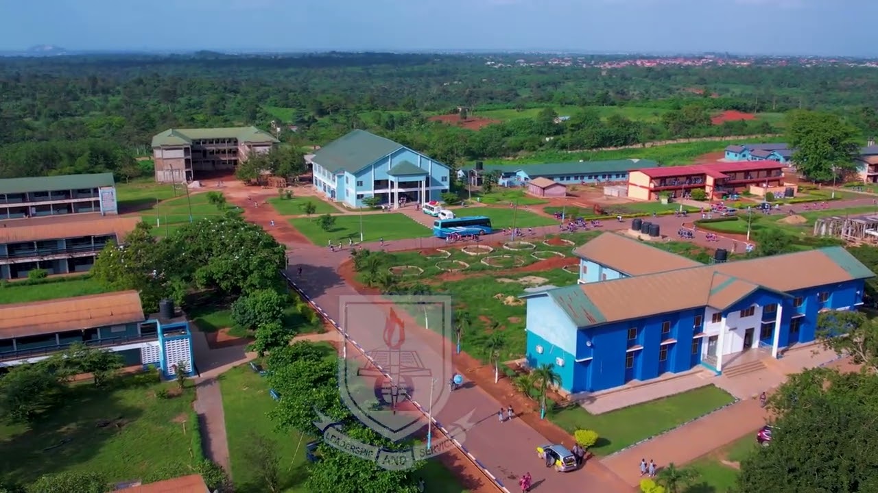 Aerial View of Afua Kobi Ampem Girls' SHS