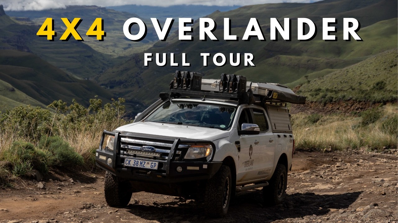 INSIDE OUR 4x4 OVERLANDING RIG // Full Setup & Rooftop Tent Tour