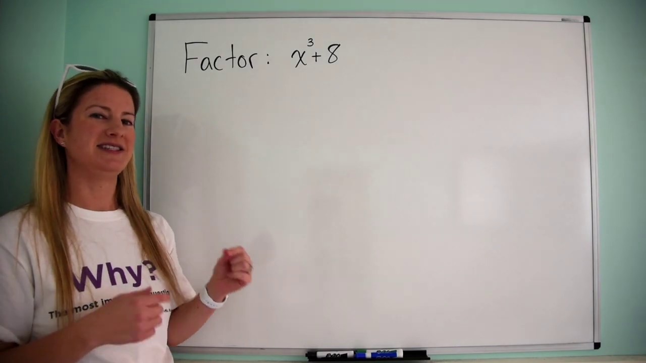 Sum of Cubes-Factor x^3+8