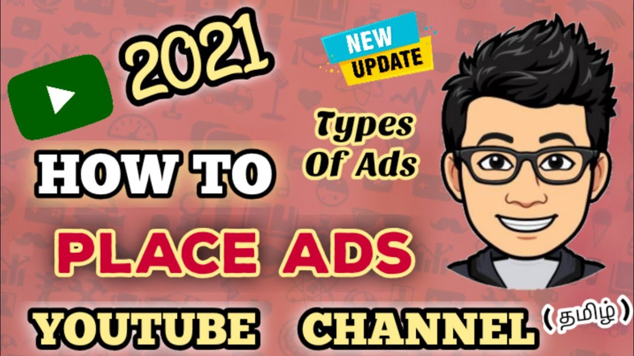 How to put ads on youtube videos 2021 (Tamil) Types of ads in YouTube adsense