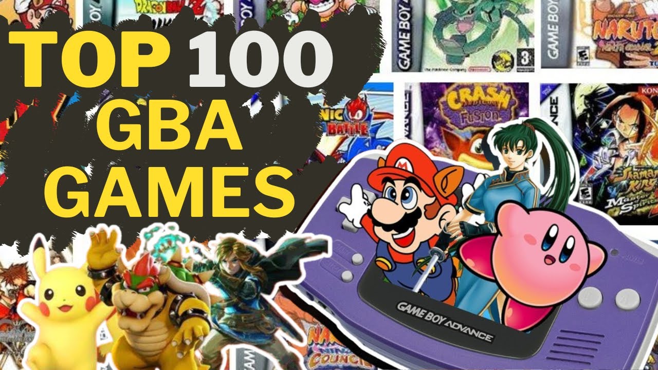 Top 100 Best Gameboy Advance (GBA) Games