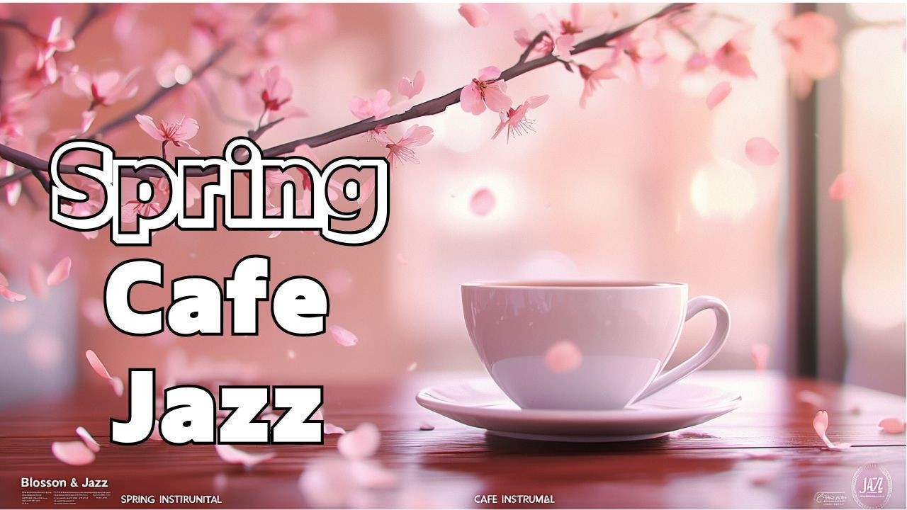 Blossom & Jazz 🌸 Spring Cafe Jazz Music | 12 Tracks 55 Min | Relaxing Instrumental BGM