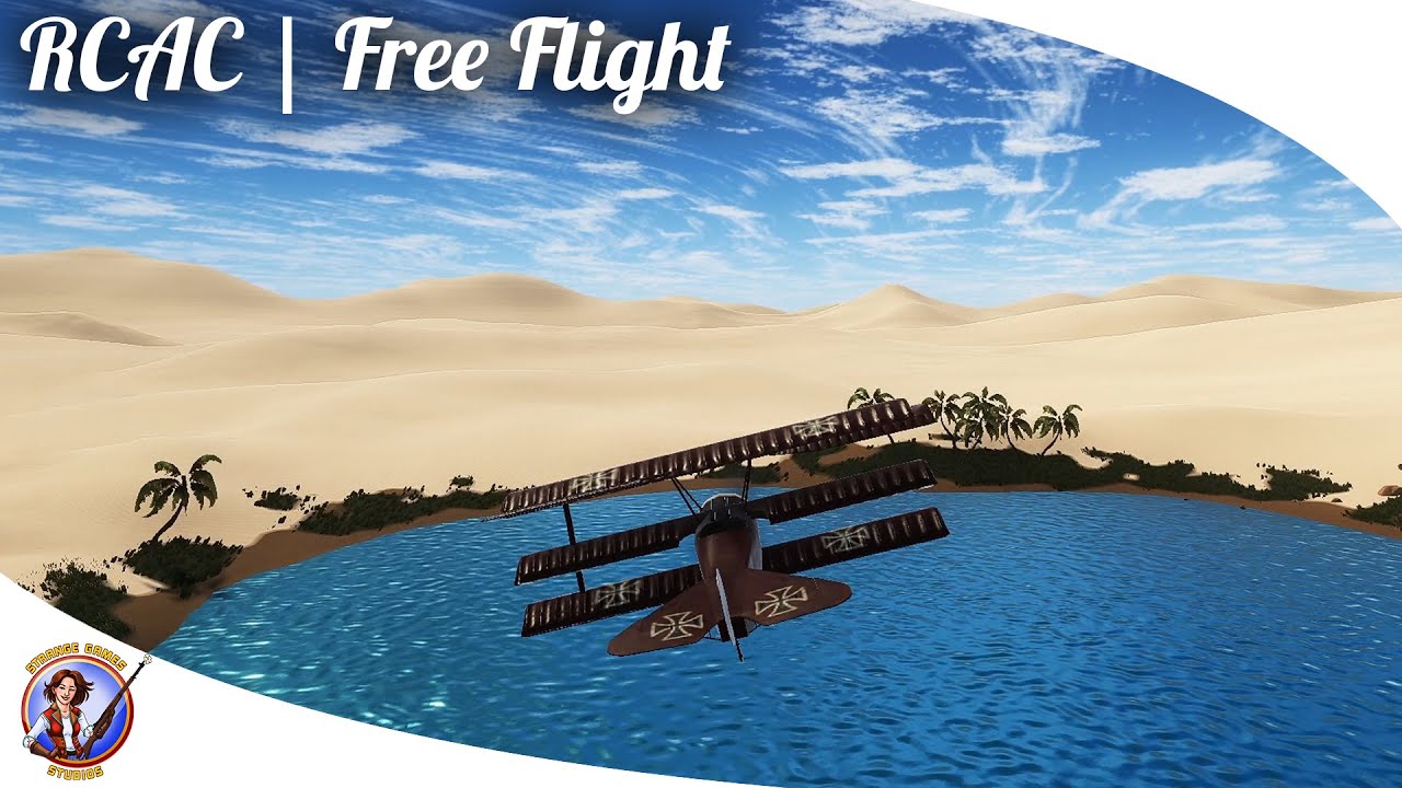 RC Airplane Challenge | Free Flight Gameplay (Early Footage) + Showing Different Camera Options