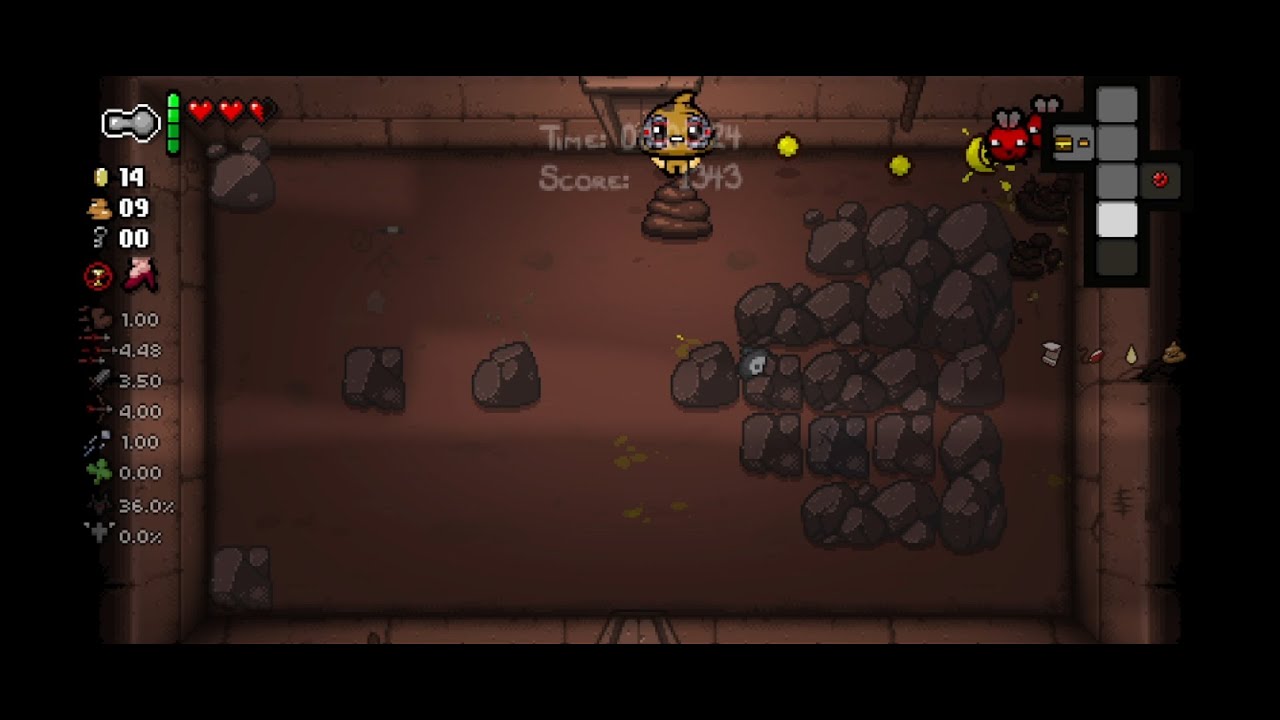 outra run merda (the binding of isaac ep 8)