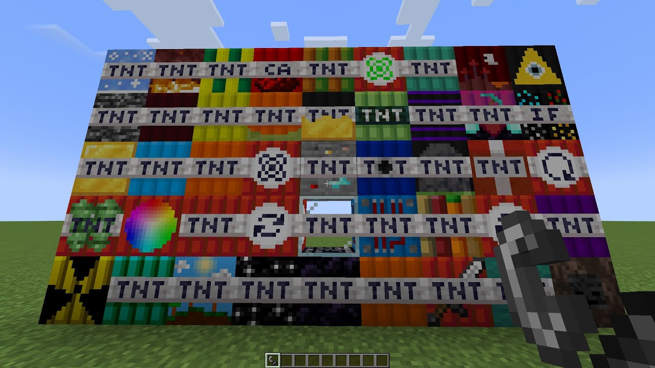 Minecraft World vs 35 Insane TNTs 💣🔥| Lucky TNT Mod Part 2