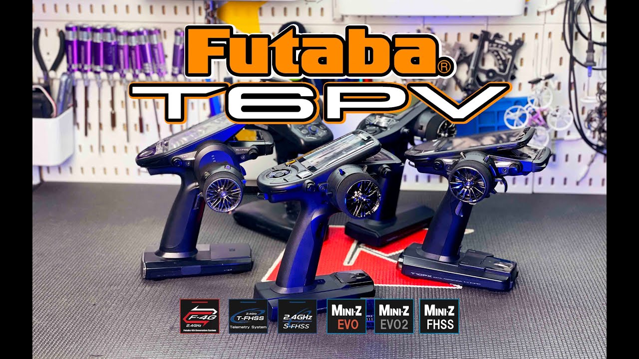 【中文首发】Futaba全新 T6PV 中文彩屏遥控器详细使用感受分享 完全就是不触屏的10PX 《超人聊模型》374