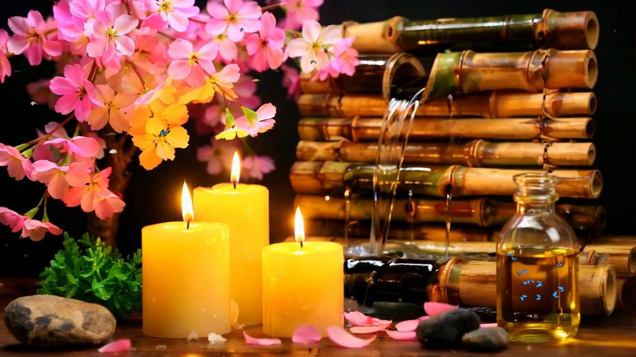Healing Piano + Water Sounds 🌿 Deep Relaxation Piano Music for Stress Relief and Calm Mind