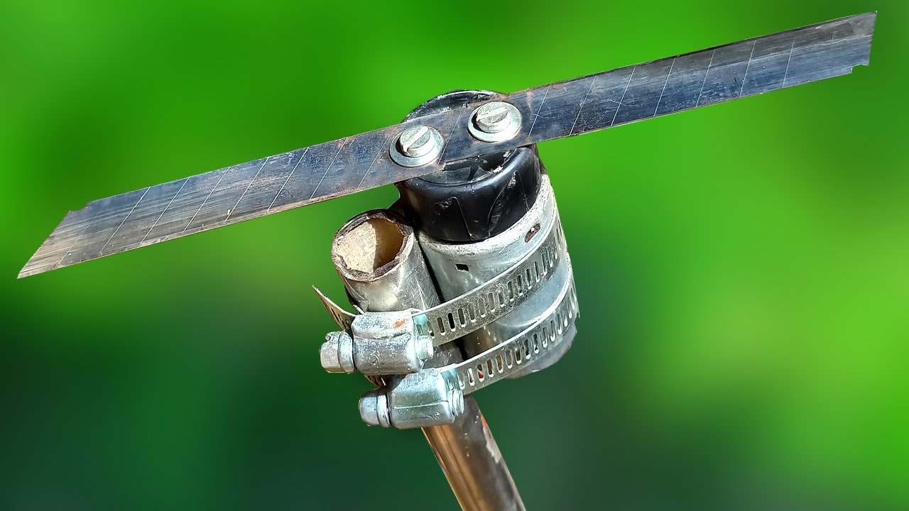 Самодельный газонокосилка☘️ | Как сделать газонокосилку дома🌿 | Удивительная газонокосилка