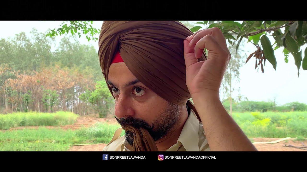 SHONI TE SIMPLE PAGG TUTORIAL | SONPREET JAWANDA | EASY TUTORIAL | FREE STYLE DASTAR