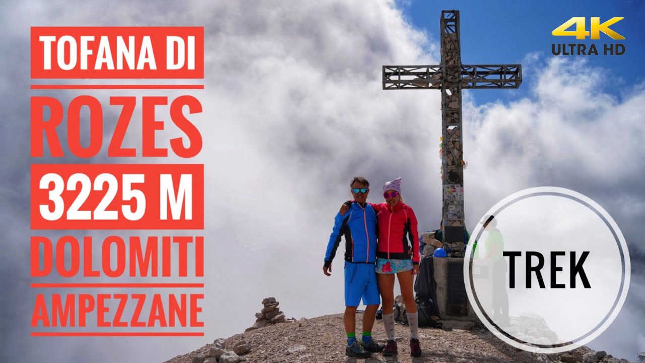 TOFANA DI ROZES (VIA NORMALE): dalle vette delle Dolomiti l'emozione è unica. Rif. Dibona e Giussani