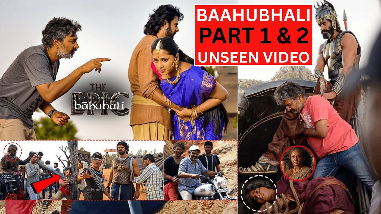 Baahubhali Part 1 And Part 2 Unseen Video | Baahubhali The Epic | Prabhas | Anushka Shetty | Rana