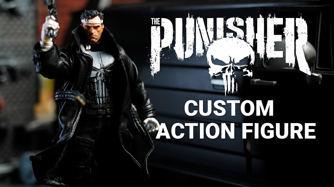 How I Made the Ultimate Mezco Punisher Custom Action Figure // Figuratively Speaking