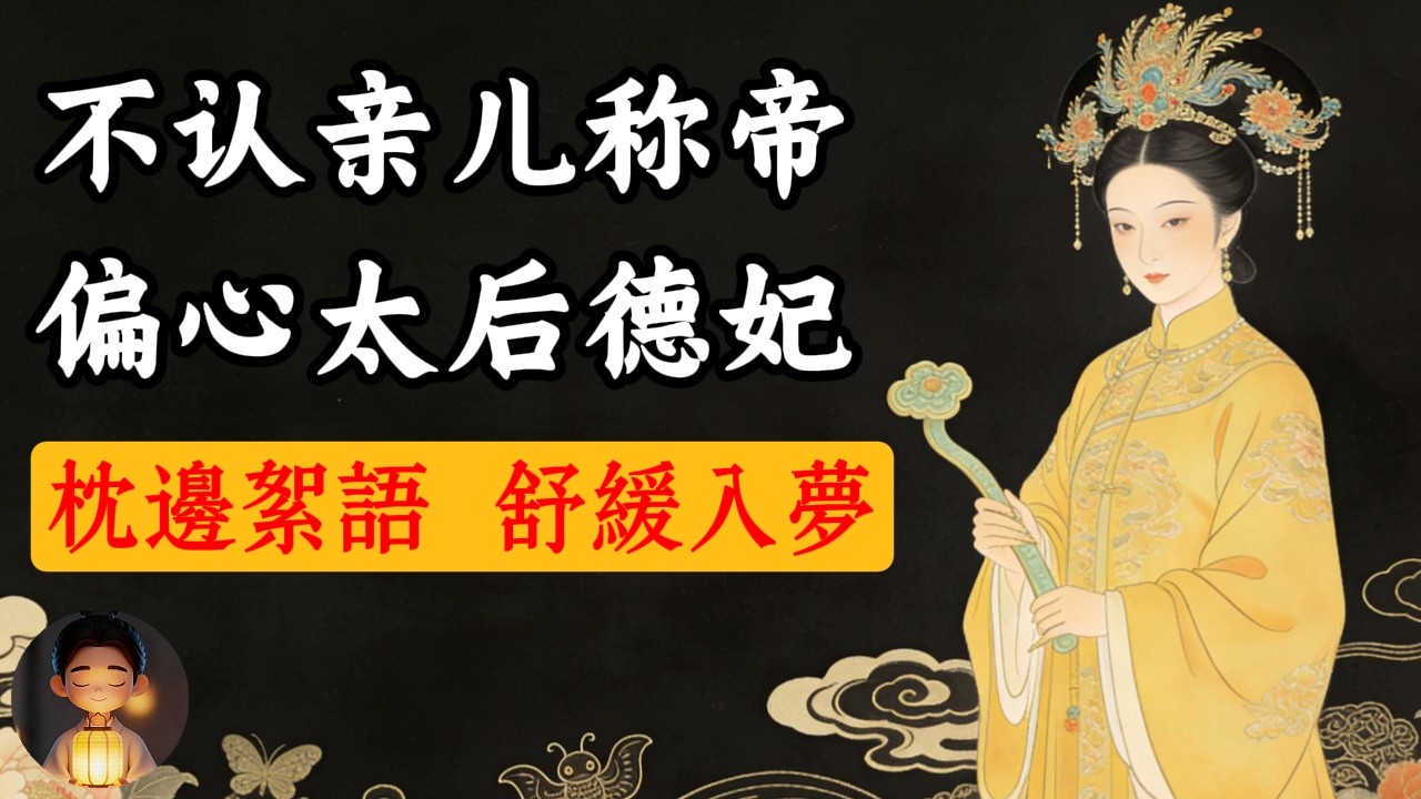 她为何至死不肯原谅雍正？德妃偏心之谜：手心手背都是肉，为何差别这么大？| 枕边密语，舒缓入梦
