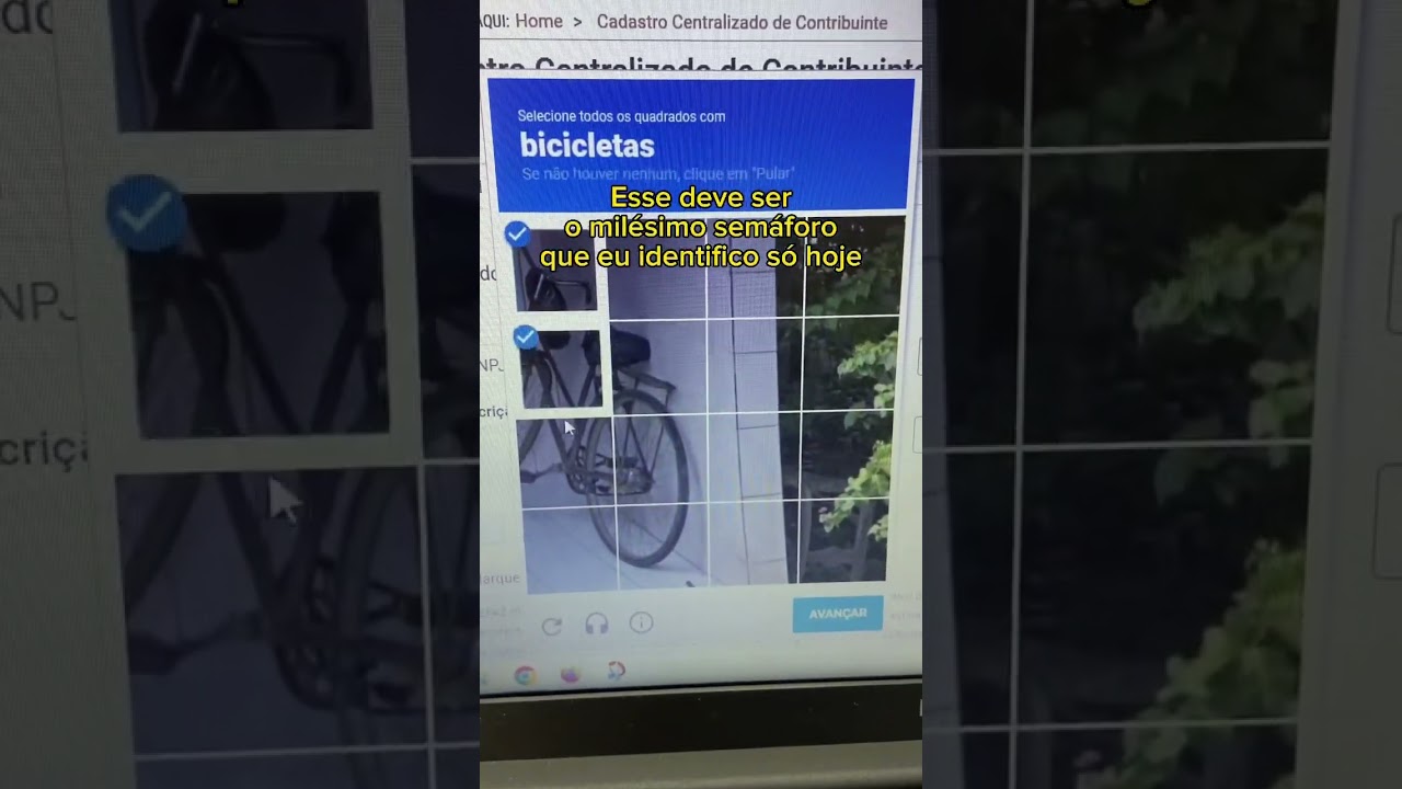 Tem dias que a paci&ecirc;ncia e testada com esse #recaptcha