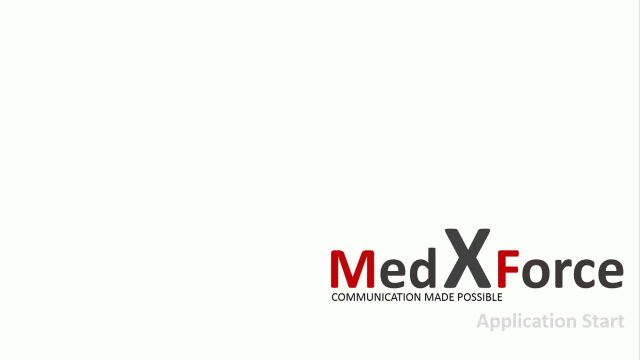 MedXForce C.O.M.M. - Applications Start