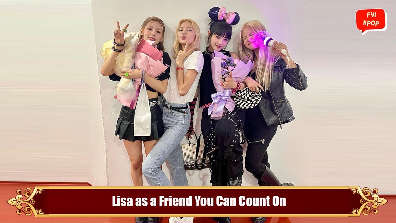 Blackpink's Lisa Comes to the GIDLE Concert to Support Miyeon and Minnie