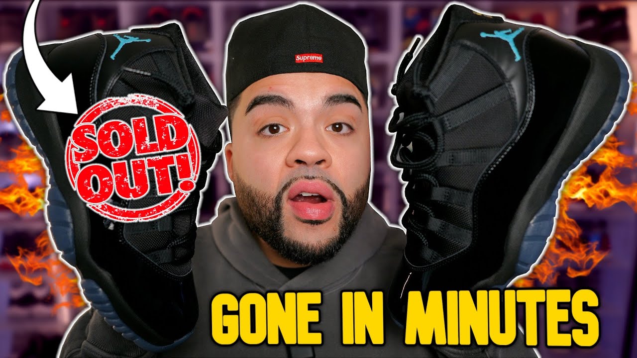 Почему кроссовки Jordan 11 Gamma были распроданы за считанные минуты!