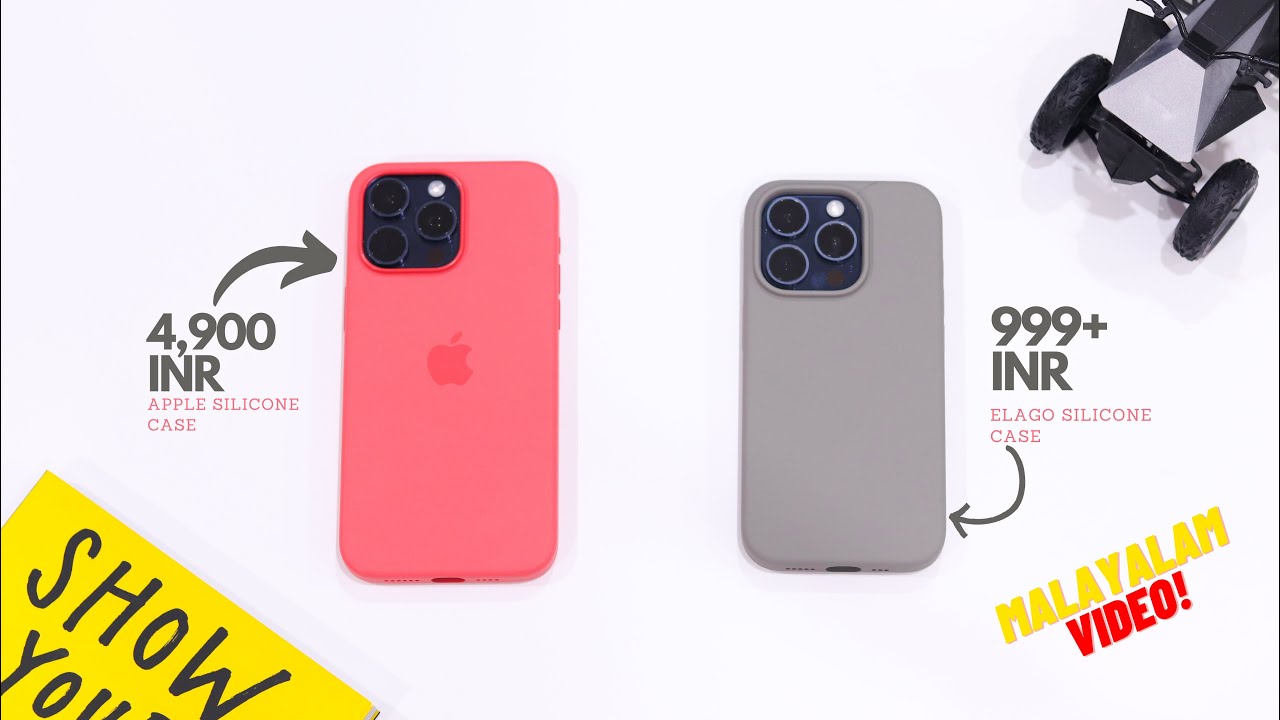 Best Budget Silicone Case for iPhone 15 series. (Malayalam Video!)