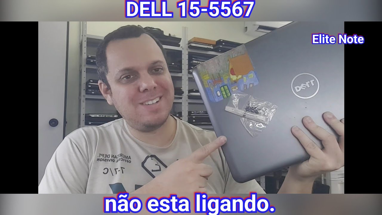 DELL 15-5567 LIGA E NÃO DA VIDEO ESSE DEFEITO ENGANA SE NÃO SOUBER O QUE FAZER.