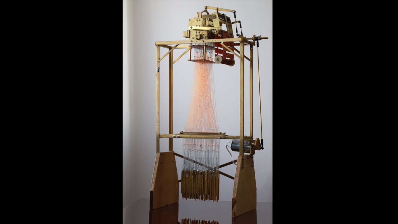 Miniature Jacquard Weaving System - Minyatür Jakar Dokuma Sistemi