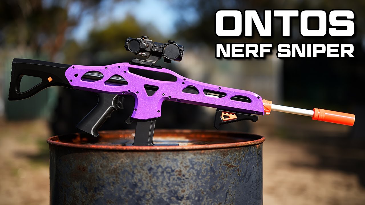 Ontos: A Feature Packed 300fps Nerf Sniper!