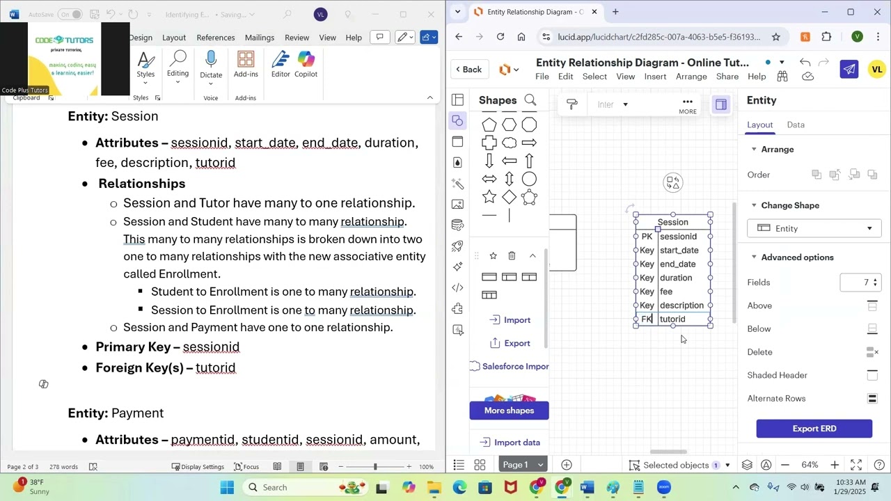 How to draw Entity Relationship Diagram? (Part 4)