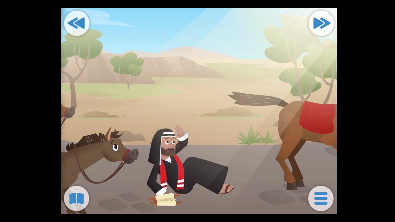 La historia de Pablo ( Saulo de tarso) | Historias de la Biblia| Biblia para Niños | Abraham Vlogs