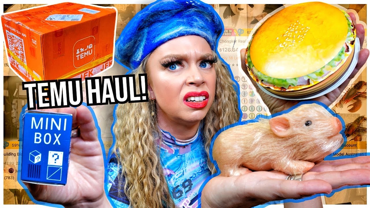 I Bought A TEMU Reborn Doll?! Testing Unboxing Weird & Unusual Items & Gadgets!