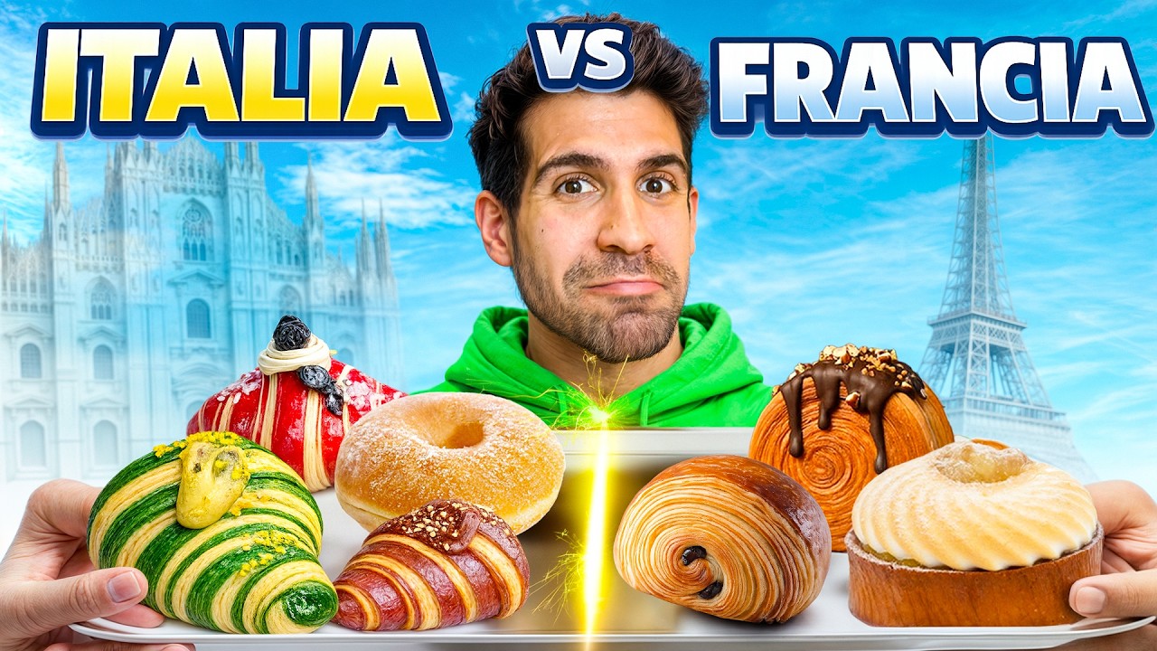 ITALIA VS FRANCIA : Chi fa il miglior CROISSANT?