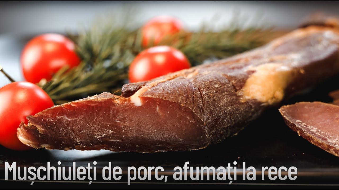 Mușchiuleț de porc, afumat la rece!