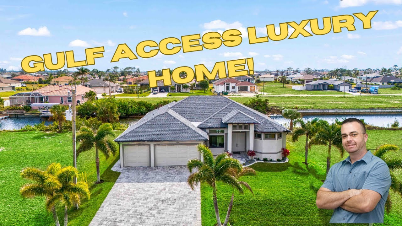 🔥 Luxury Gulf Access Estate! 🌊 Boater&rsquo;s Paradise in NW Cape Coral! 🏡