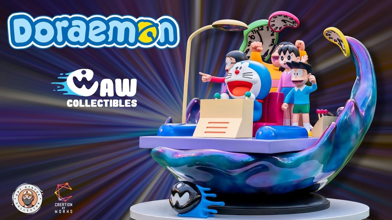 1/6 Scale Doraemon Diorama Prototype [In Depth Look] | Caw Collectibles