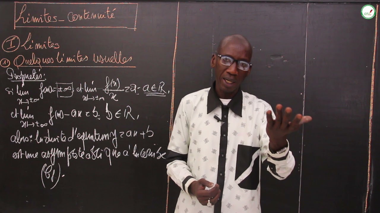 Cours - Terminale S - Mathématiques : Limites et continuités / Suite 3 / Mr Diop