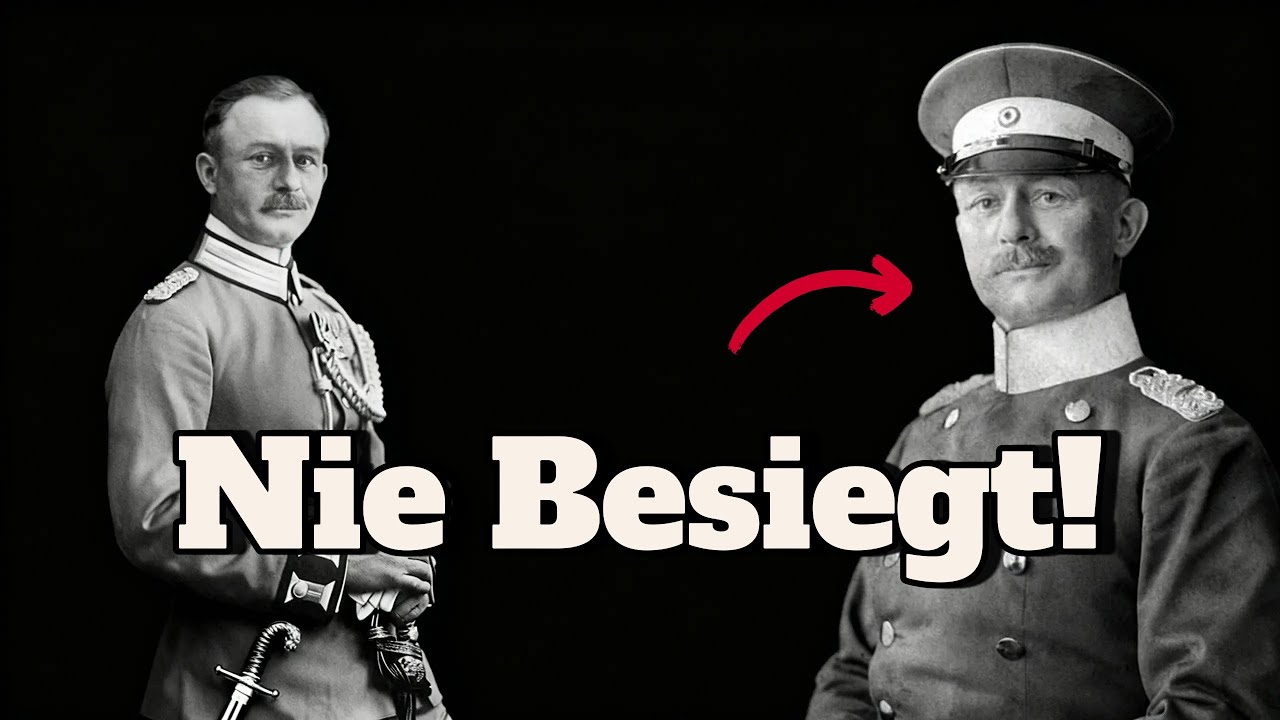Der Unbesiegte General Wie Lettow-Vorbeck 300 000 Soldaten Aufhielt