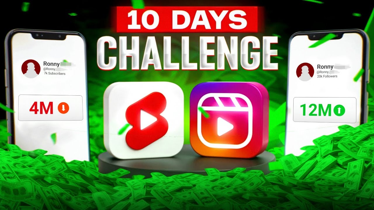 I Tried YouTube Shorts & Instagram Reels For 10 Days ( Insane Results💀)