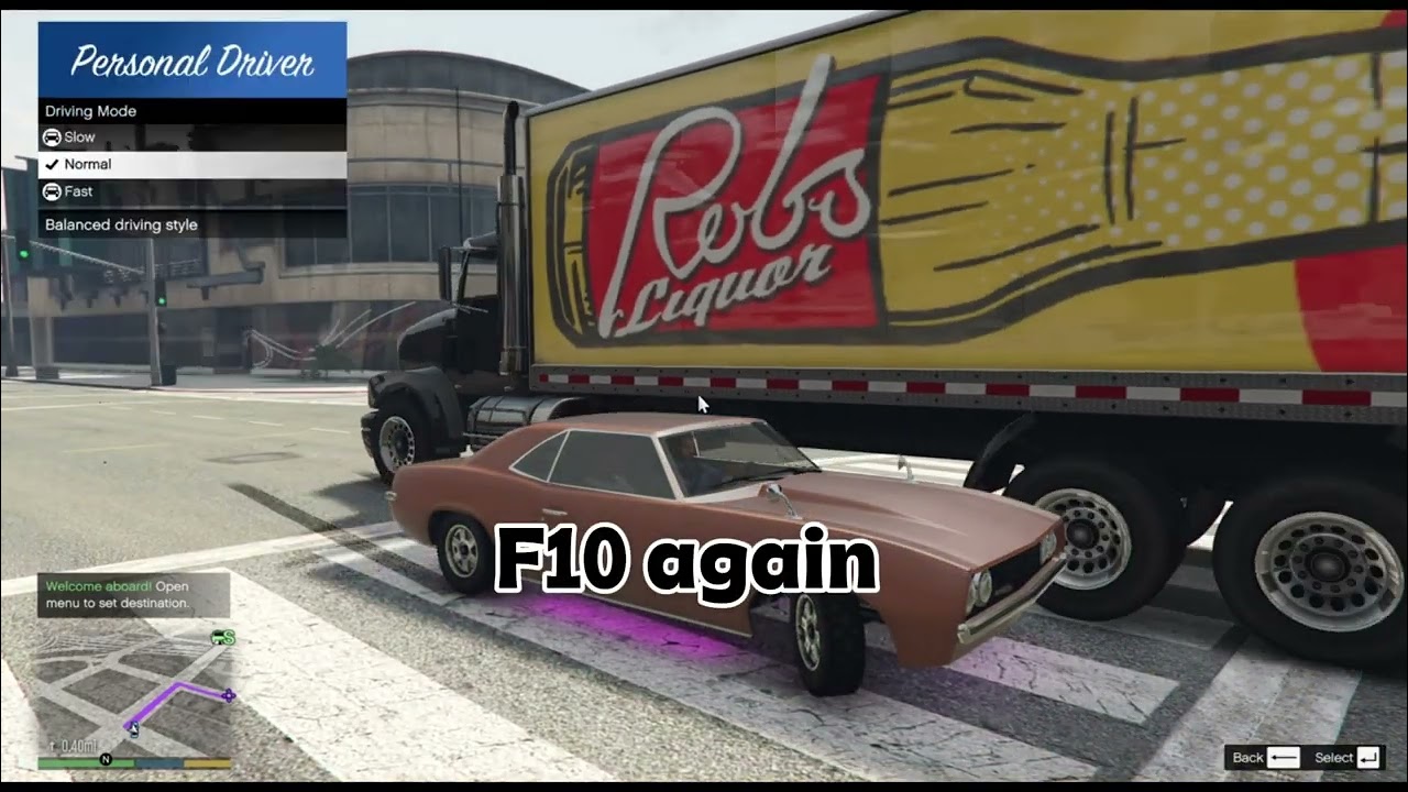 I Added a PERSONAL DRIVER to GTA 5! (Personal Driver Mod)