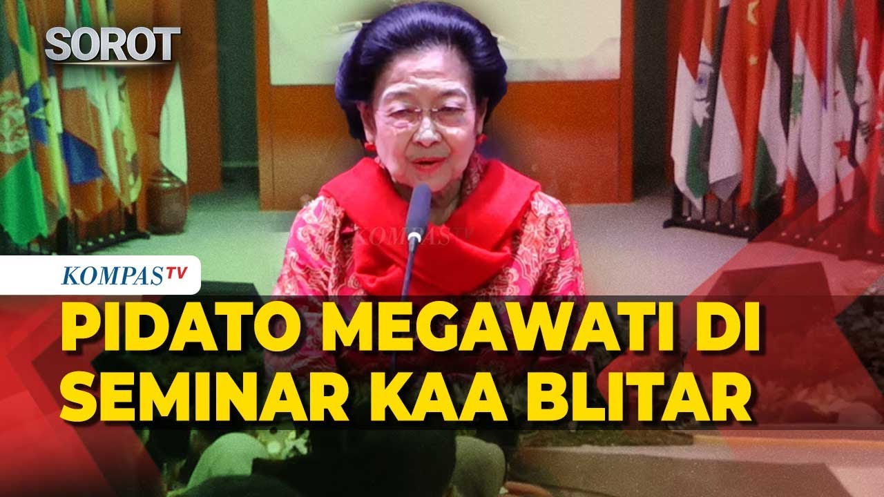 [FULL] Berapi-api! Pidato Megawati di Seminar KAA Blitar: Bicara Geopolitik, PBB, Singgung Ijazah