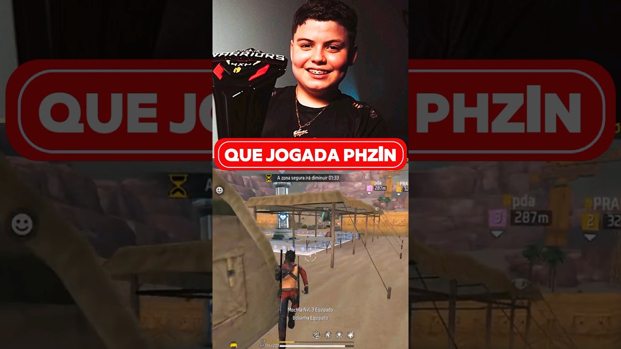 QUE JOGADA DO PHZIN!😱