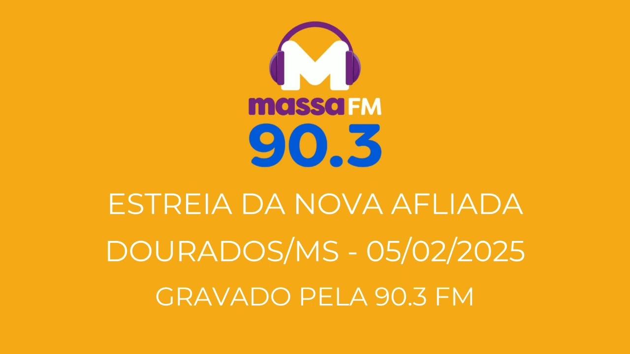 Estreia da Massa FM Dourados (2025)