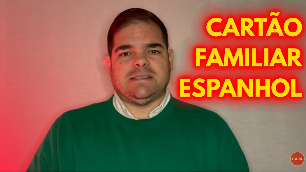 Cartão para familiar de espanhol (residência)