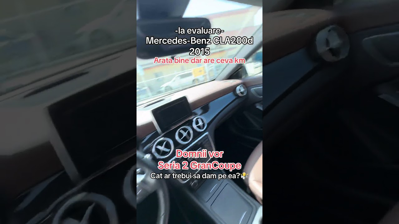 Evaluare Mercedes-Benz CLA, cat ziceti ca face?🤔