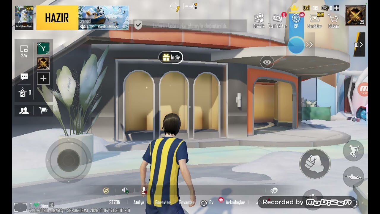 YUSUF İLE BİRLİKTE PUBG MOBİLE OYNADIK AMA SADECE KULÜBEDEN ÇIKAN LOOT'LAR İLE OYNADIK!!! 🤯🤯