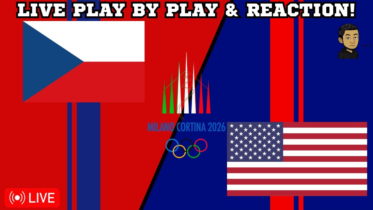 Czechia vs United States | 2026 Olympics | Mens Curling Live Play By Play & Reaction (2/11/2026)