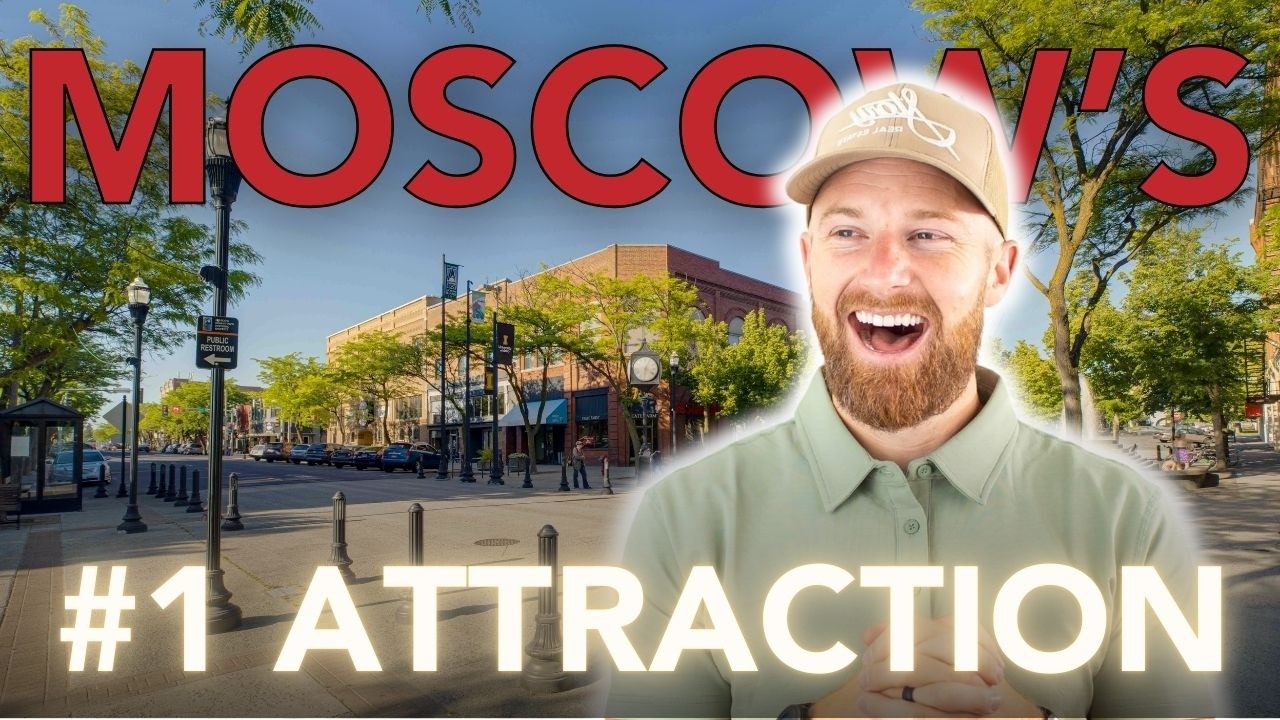 Moscow Idaho Downtown Walking Tour | Why Everyone Falls in Love with It!