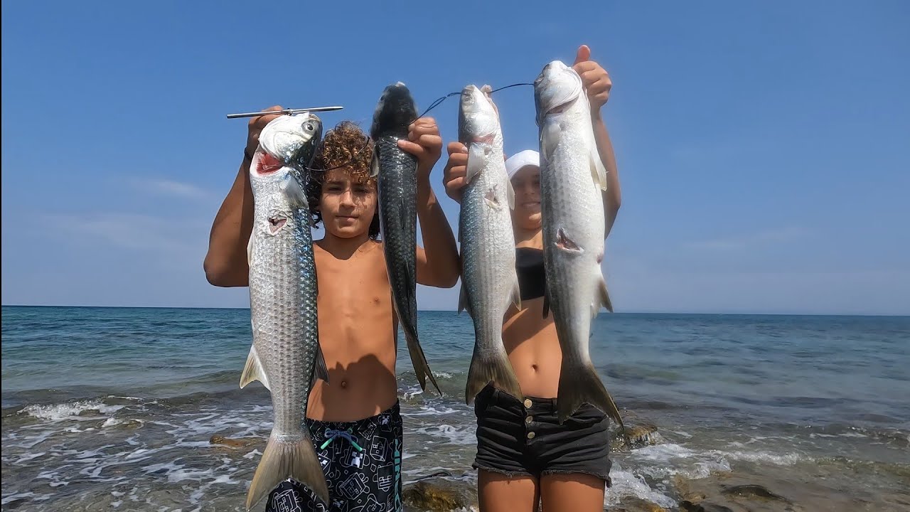 Dev Kefalleri aldık🐟 Deniz kenarında tadına doyulmaz balık ekmek yaptık