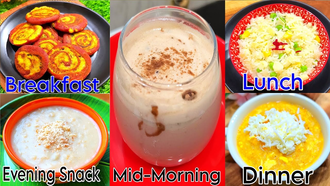 Baby Food Chart For 1-5 Years | Baby Food Recipes For 1-5 | Healthy Food Bites