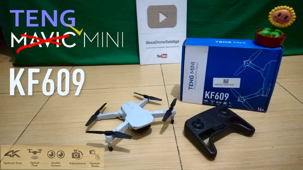 Drone Teng Mini KF609 | Unboxing Mavic Mini Clone yang baru dirilis