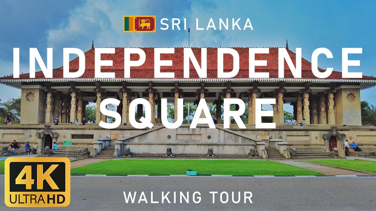 Independence Square [Colombo City 🇱🇰  Walking Tour]