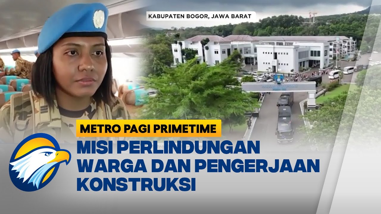 240 Prajurit Garuda Dikirim ke Afrika Tengah - [Metro Pagi Primetime]